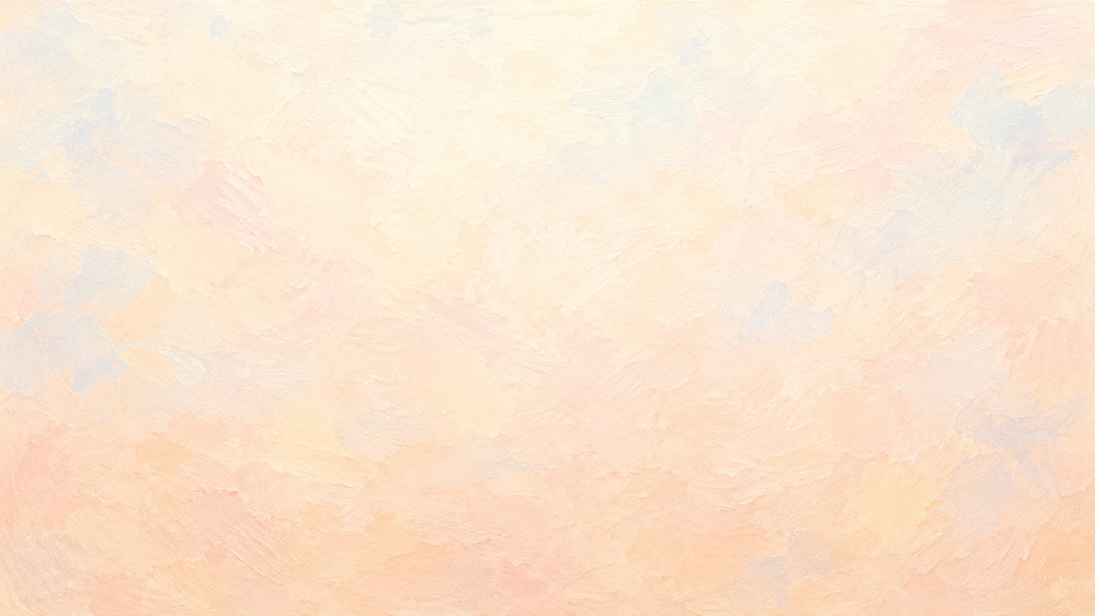 Soft painted peach and cream background